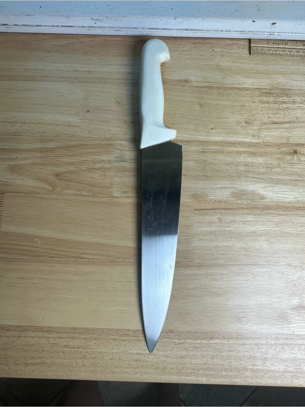 Rare serco Professional Chef Knife 15.5” Japan White Ergonomic Handle